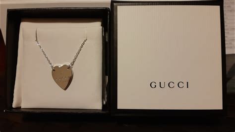 gucci kette herz|gucci heart chain necklace.